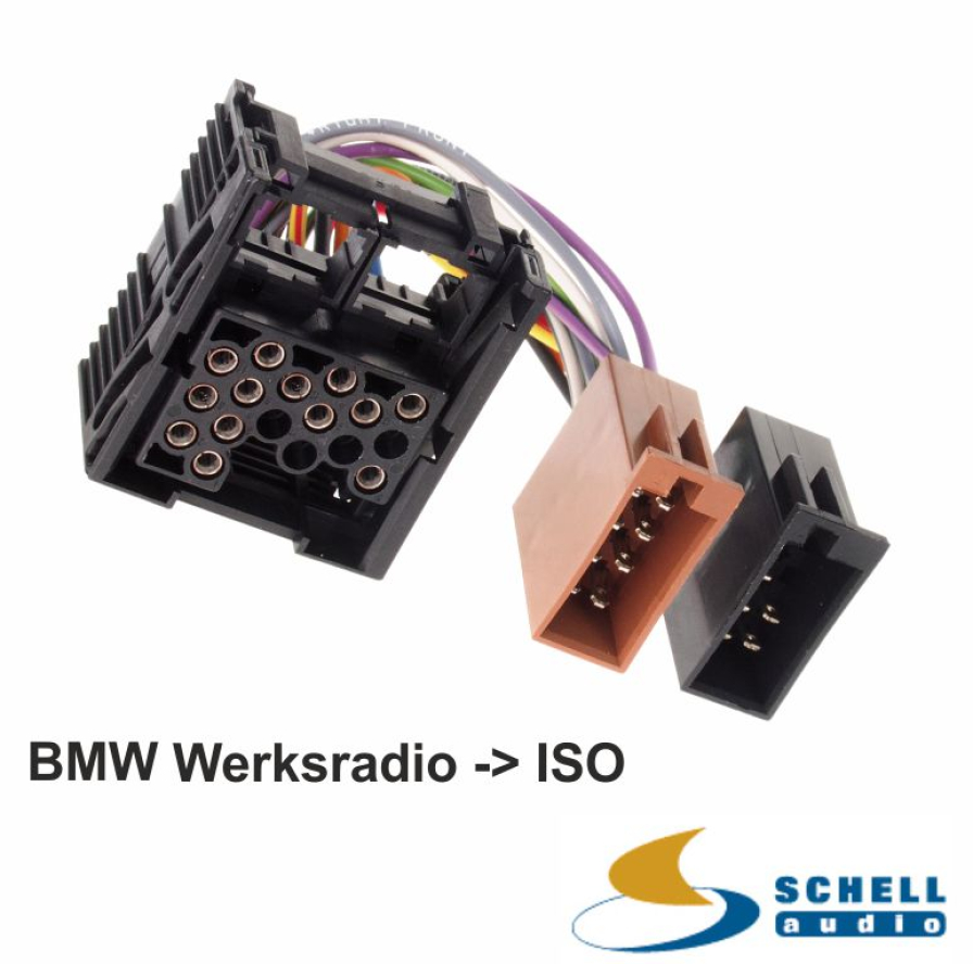 Radioadapter BMW Werksradio auf ISO